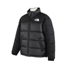 The North Face Himalayan Parka Homme L Rembourré Noir Veste Zip Poches