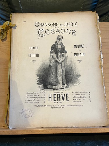 Hervé chanson cosaque - chanson, de