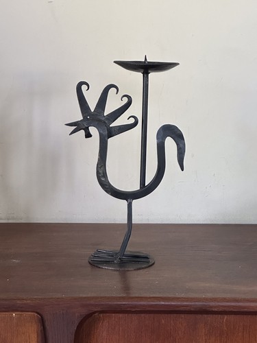 Bougeoir brutaliste vintage - brutaliste,