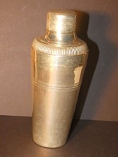SHAKER COCTAIL METAL  ARGENTE