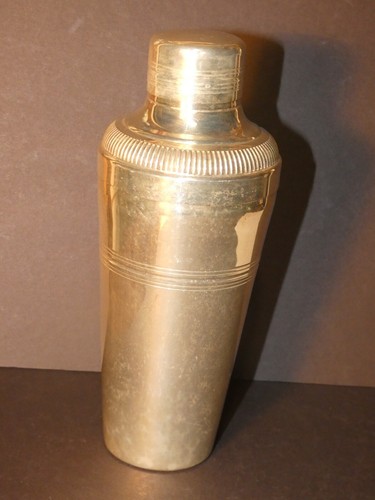 Shaker coctail metal argente - metal,