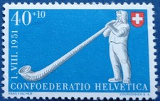 Suisse neuf, n°511, 40c +