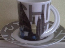 TASSE EXPRESSO "CUPOLA MILLENIUM" EDITION LIMITEE DE L'AN 2000 PAR  ROSENTHAL