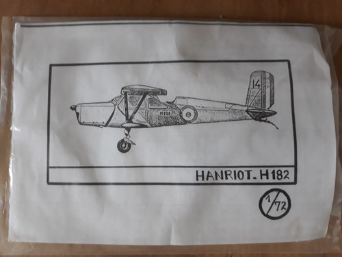 Hanriot 182 maquette - h,