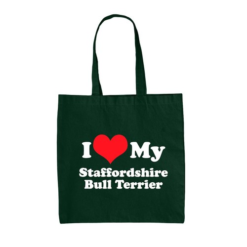 Love staffordshire bull - love,