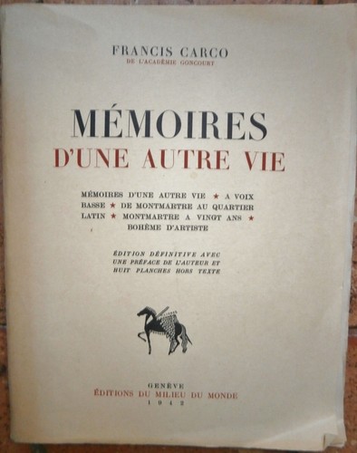 Mémoires une autre - mémoires, vie