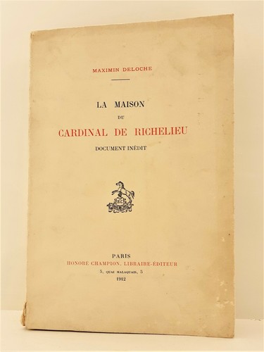1912 maison cardinal de - 1912, du