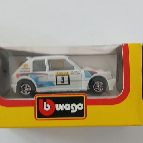 Bburago peugeot 205 turbo - bburago,