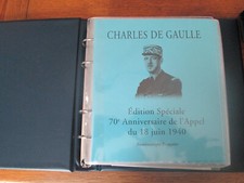 Album 70e anniversaire de l'appel du 18 juin 1940 Général Charles De Gaulle TTB