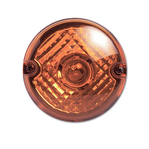 Lentille orange phare - orange, de