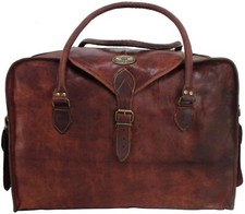 18 " Voyage Cuir Polochon