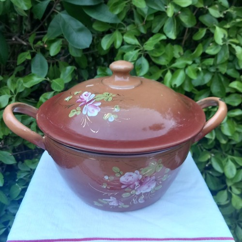 Soupière ancienne tôle - ancienne, en