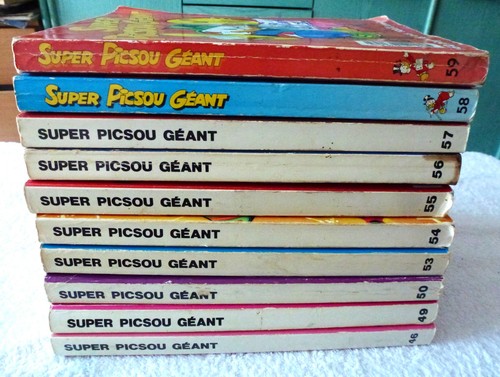 Lot super picsou geant - super,