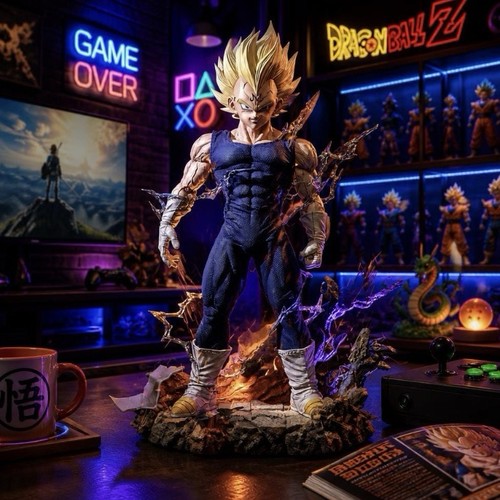 Statue majin vegeta dragon - statue,