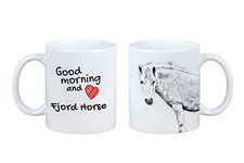 Cheval Fjord tasse avec un cheval bonjour Art-Dog