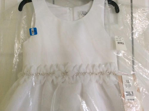 Nwt angels white - us, organza