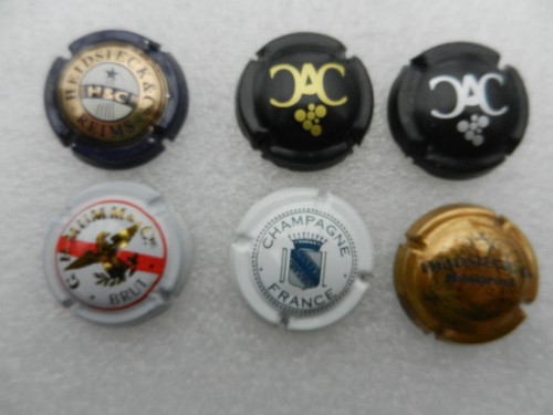Lot capsules plaques de - plaques,
