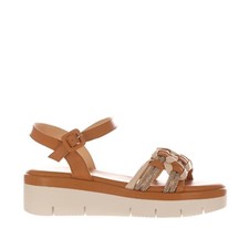 Pasquini Sandales Femme En Cuir Avec Strass 2767/260