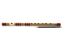 PVC Fiber D Natural Bansuri