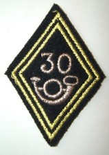 INSIGNE TISSU LOSANGE DE BRAS