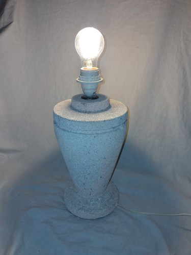 Vintage ancien pied - vintage, lampe
