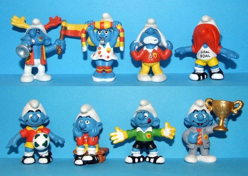 Schtroumpf set 2004 - set,