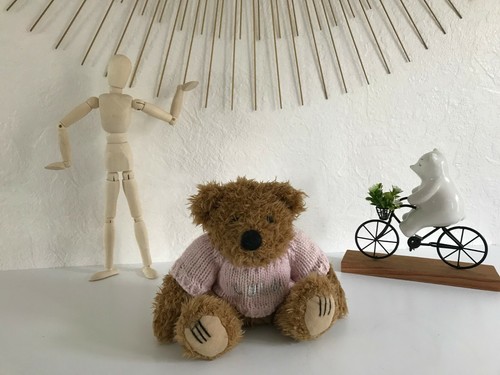 Peluche doudou nounours - ☻,
