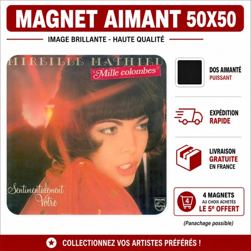 Magnet mireille mathieu - magnet,