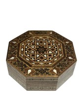 Coffret octogonal syrien en