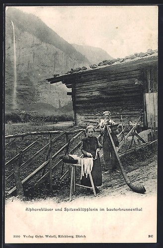 Carte postale suisse - carte,