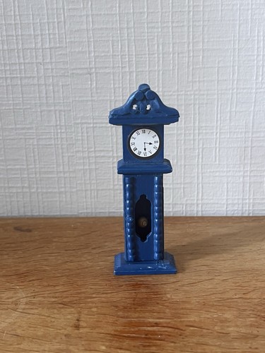Pendule horloge bleu - pendule,,
