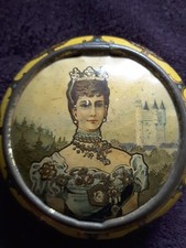 Boîte Publicitaire Bonbons Martel Tzarine Mélange Russe Tôle Lithographiée