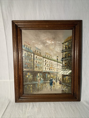 Huile sur toile paris - toile,