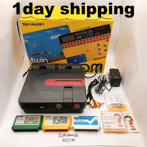 Console sharp twin famicom - console,