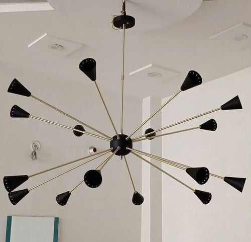 Lustre sputnik laiton 16 - lustre,