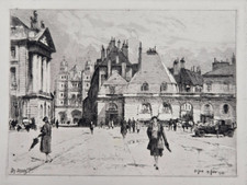 Eau forte Joanny Drevet 