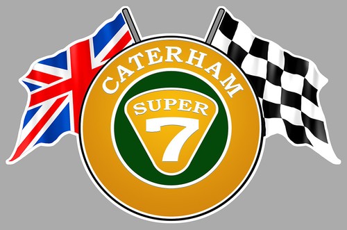 Caterham super seven flags - super,