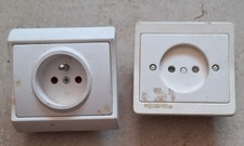 Lot 2 Prises Murales, Simple Et Terre