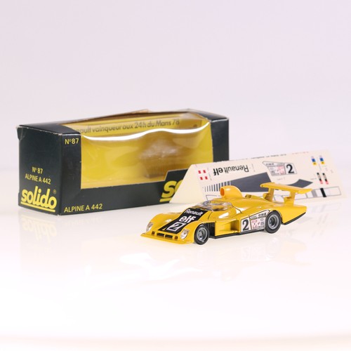 Solido renault alpine - n°87,