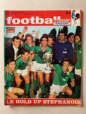 FOOTBALL L'EQUIPE MAGAZINE N°125 JUIN 1970 ST ETIENNE REMPORTE COUPE DE FRANCE