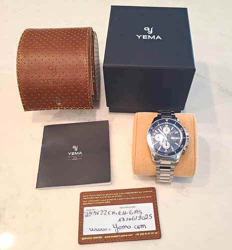 Yema navygraf auto chronograph - auto,