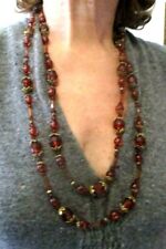 Grand collier sautoir ancien