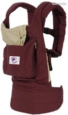 Porte-bébé marque Ergobaby  en coton organique Bordeaux neuf 