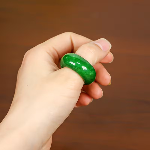 Grosse bague jade - bague, en