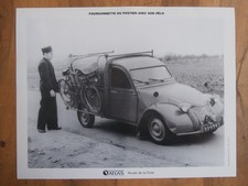 PHOTO FOURGONNETTE DU POSTIER