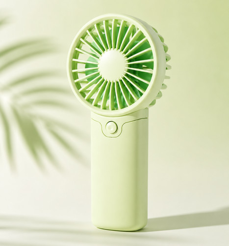 Mini ventilateur portable vert