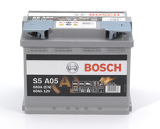 Batterie de démarrage Auto BOSCH S5 AGM S5A05 12V 60Ah 680 A EN - Compatible