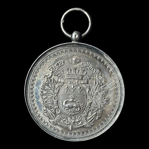 Médaille argent pompiers - , le