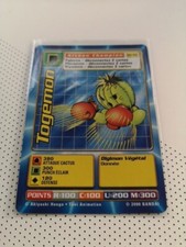 Togemon Niveau Champion  Carte Digimon 2000 # Bo-84