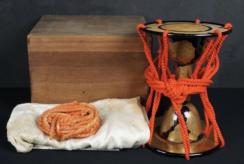 Antique japan drum tsuzumi - antique,